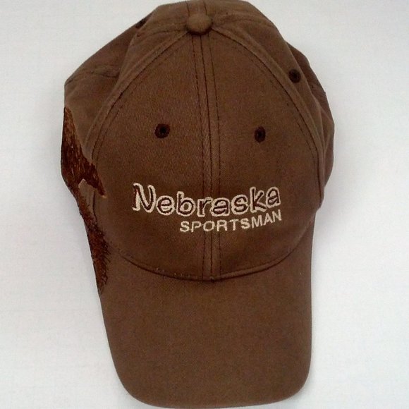 Nebraska sportsman bear graphics hat baseball cap - Picture 1 of 7